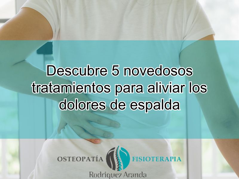 Tratamientos Aliviar Dolor Espalda