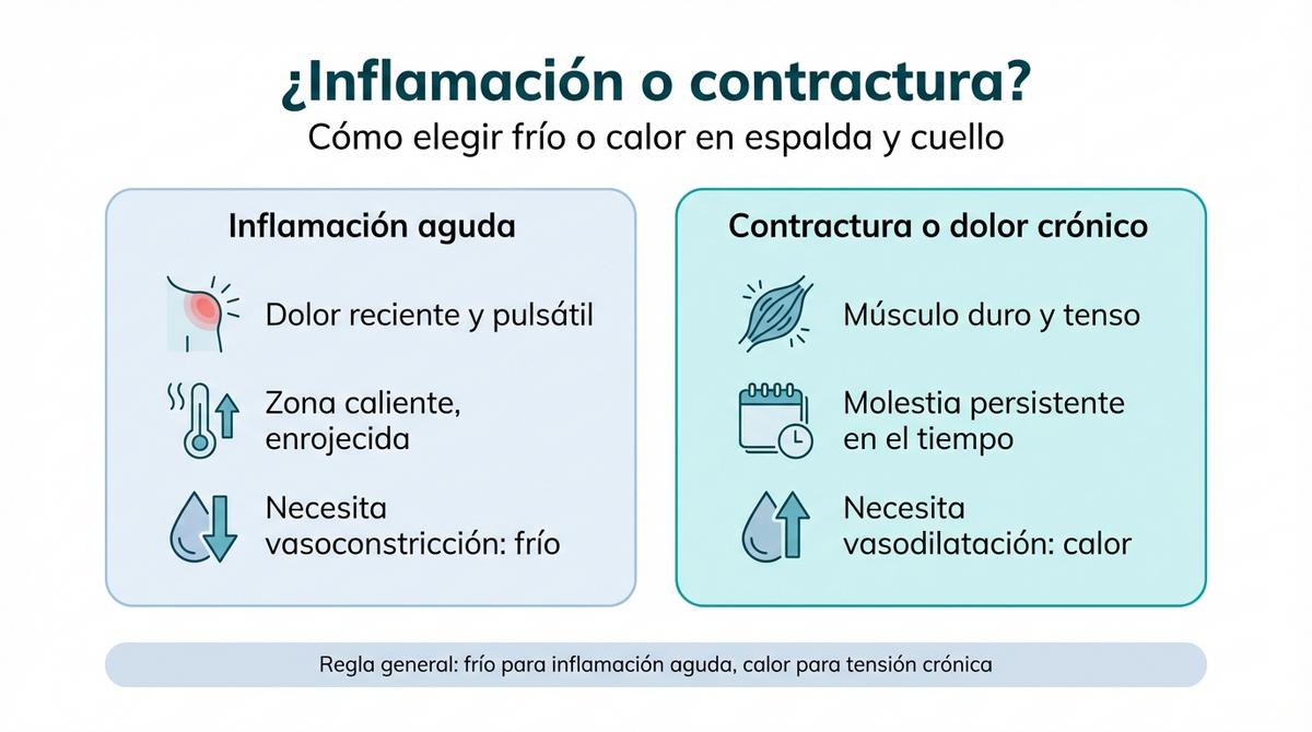 Fisioterapeuta valorando la zona lumbar de un paciente en una consulta.