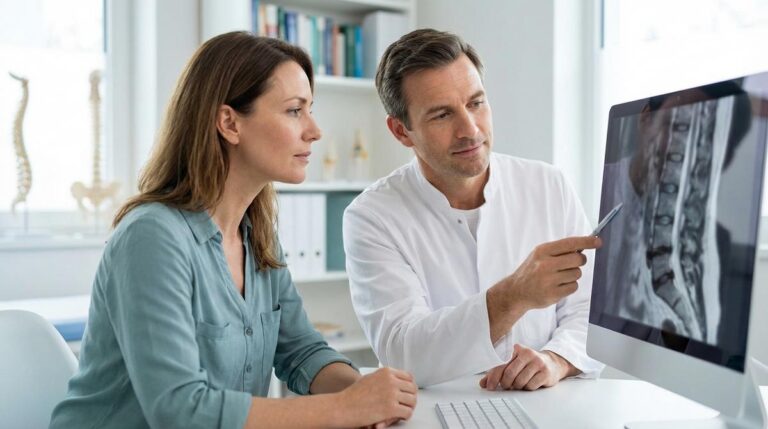 Infografia Con Tres Ideas Clave Sobre Como Relacionar La Resonancia Magnetica De Columna Con El Dolor De Espalda